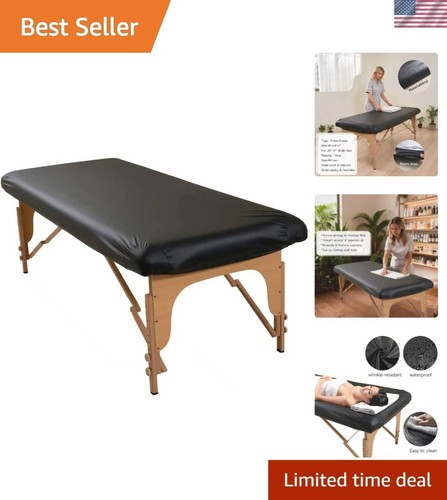 Versatile black massage table - versatile,